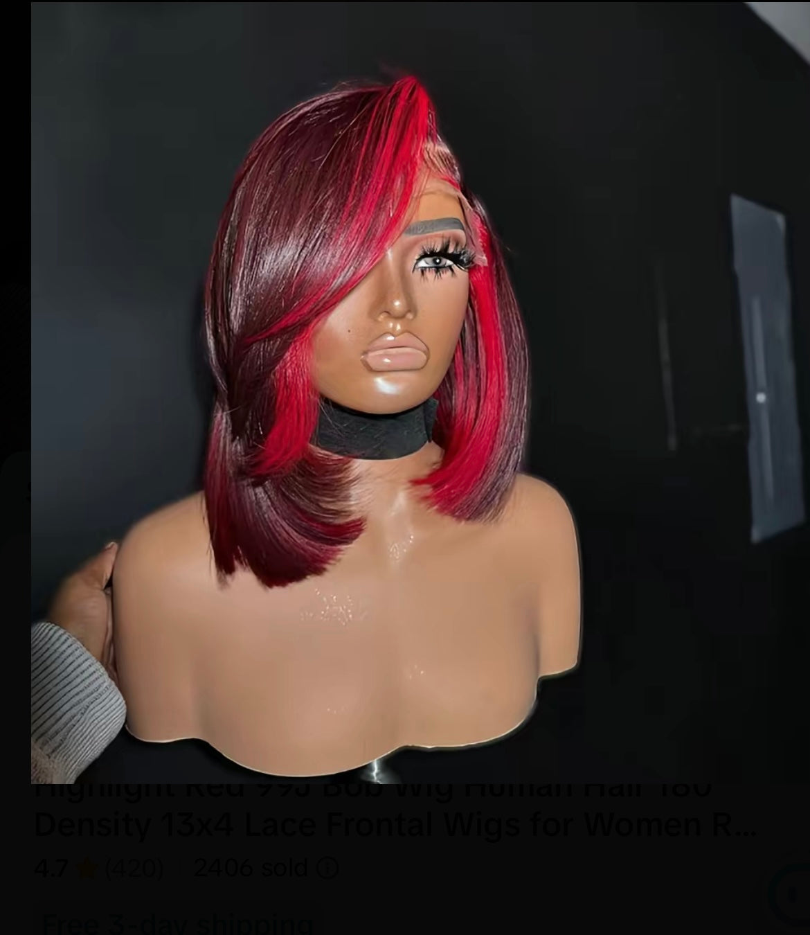 Lace front