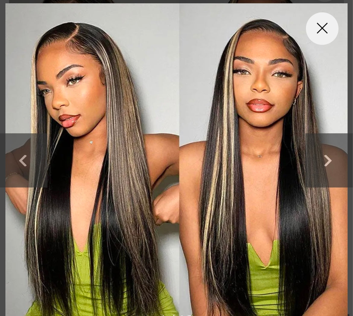 Lace frontal wig