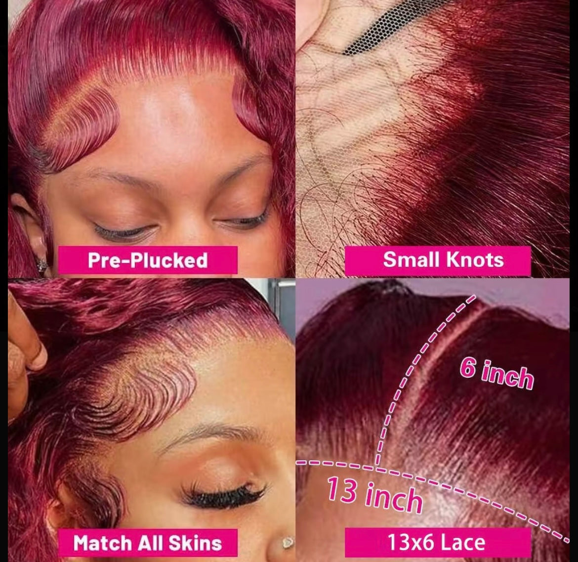 Lace frontal wig