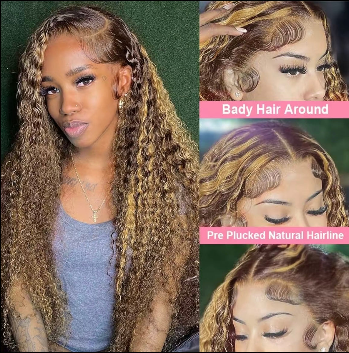 Lace frontal wig