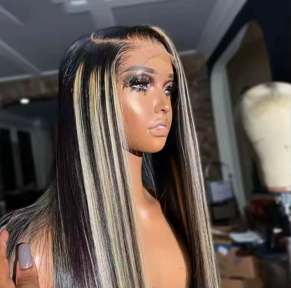 Lace frontal wig